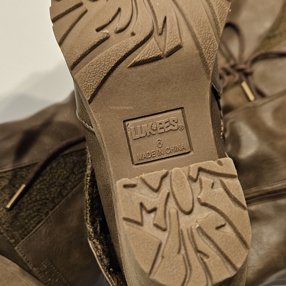 š©ā”Muk Luks Leo Stacked Heel Winter Boots - Picture 5 of 6